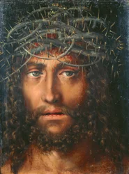 Tête du Christ couronné d